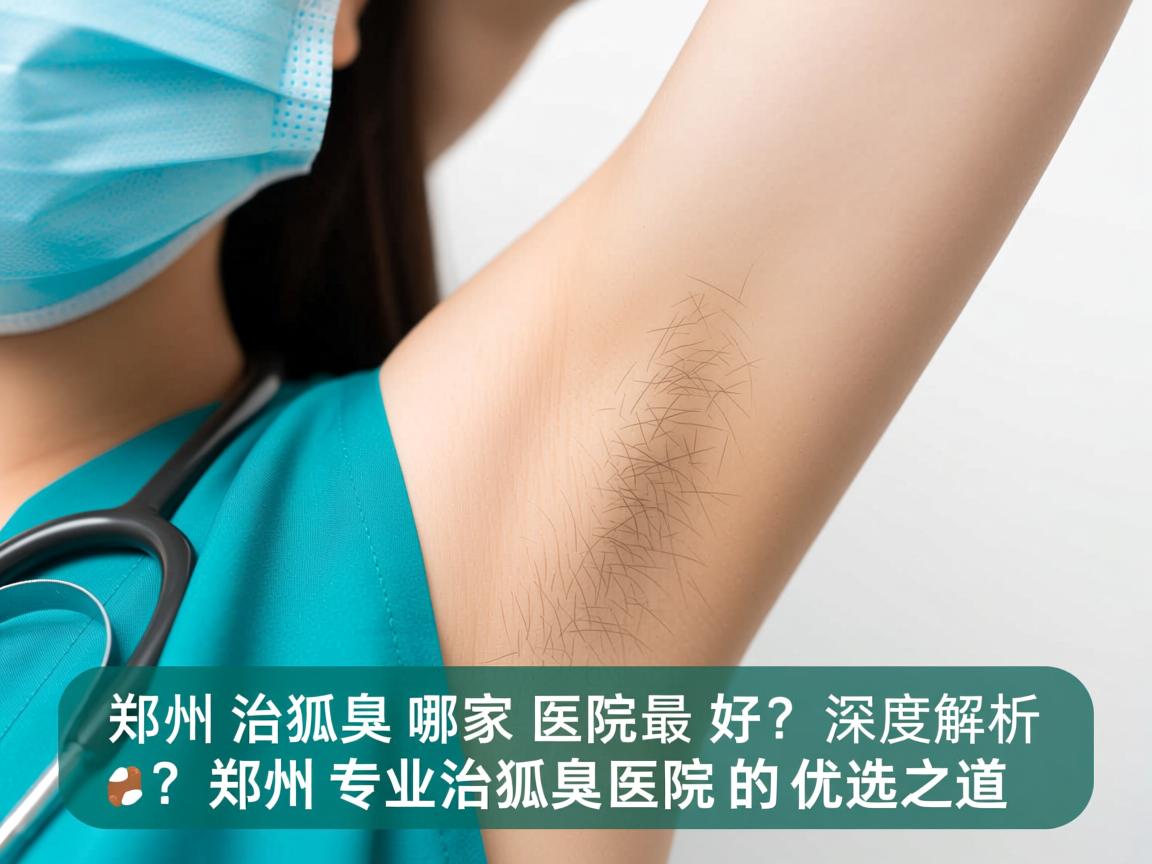 郑州治狐臭哪家医院最好？深度解析郑州专业治狐臭医院的优选之道