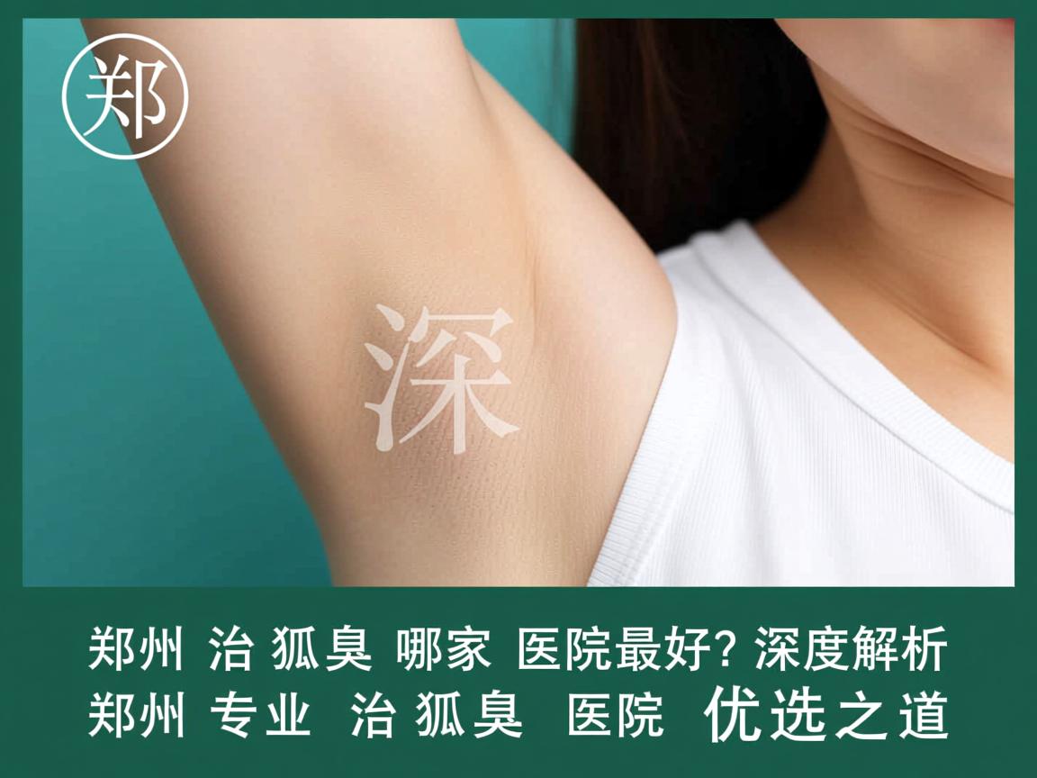郑州治狐臭哪家医院最好？深度解析郑州专业治狐臭医院的优选之道