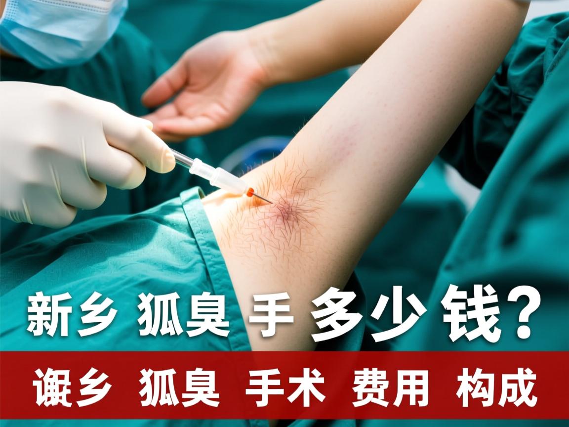 新乡狐臭手术多少钱？详解新乡狐臭手术费用构成