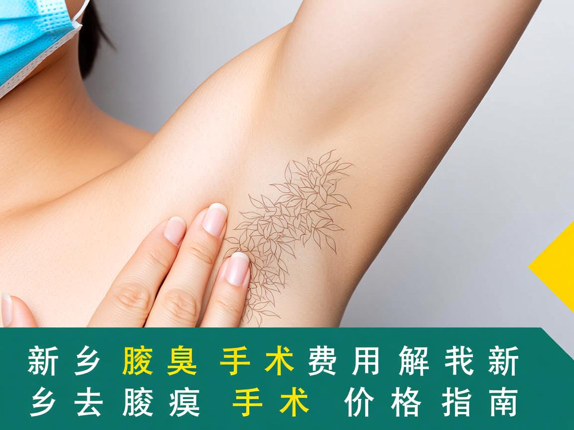 新乡腋臭手术费用解析，新乡去腋臭手术价格指南