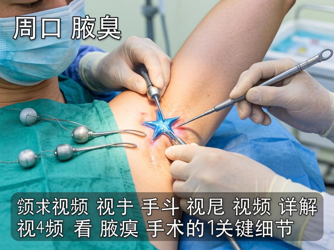 周口腋臭手术视频详解，从视频看腋臭手术的关键细节
