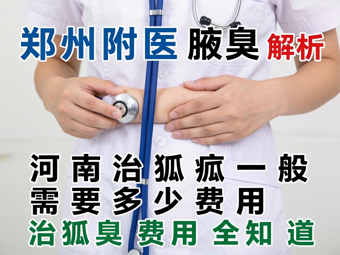 郑州附医腋臭解析，河南治狐臭一般需要多少费用，治狐臭费用全知道