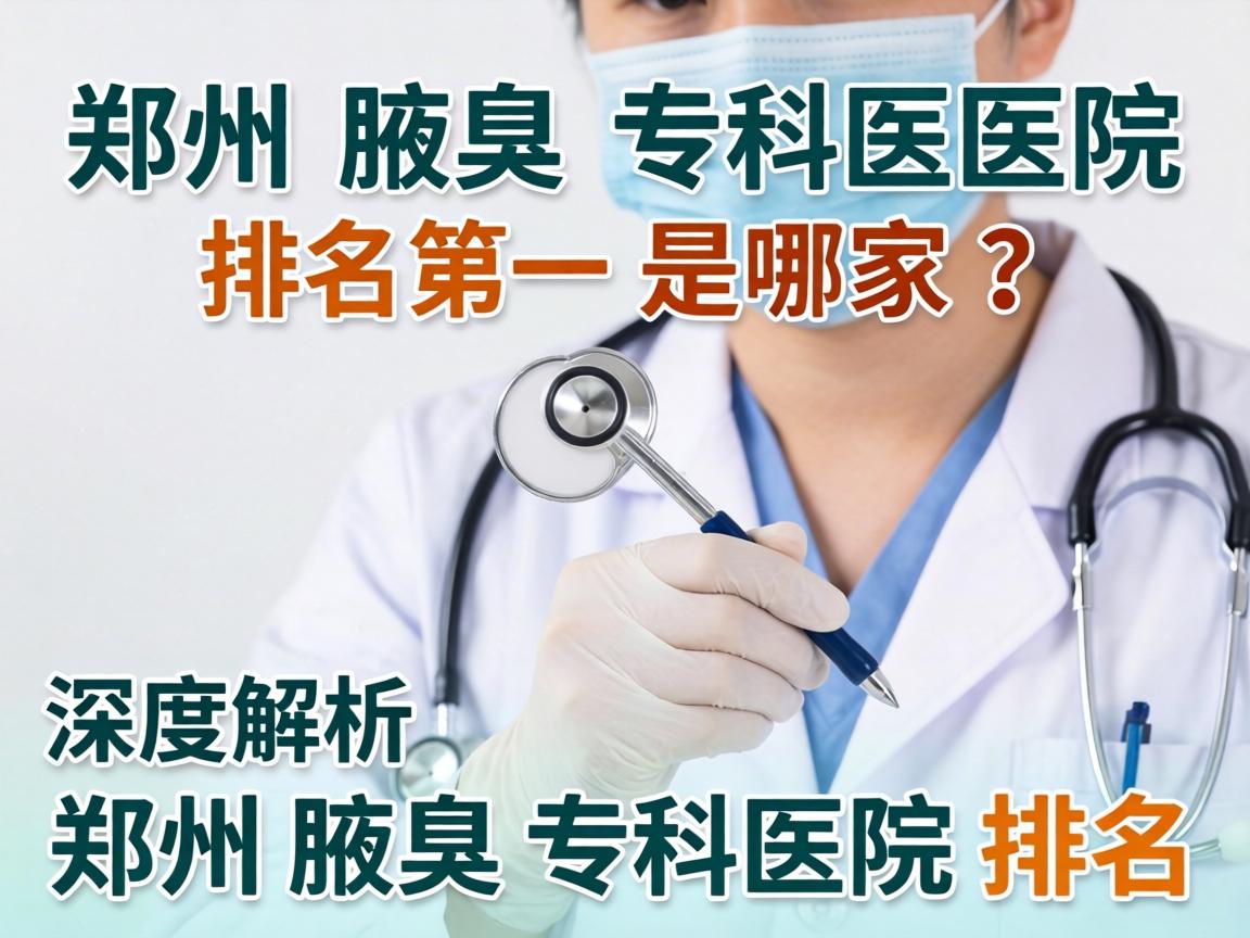 郑州腋臭专科医院排名第一是哪家？深度解析郑州腋臭专科医院排名