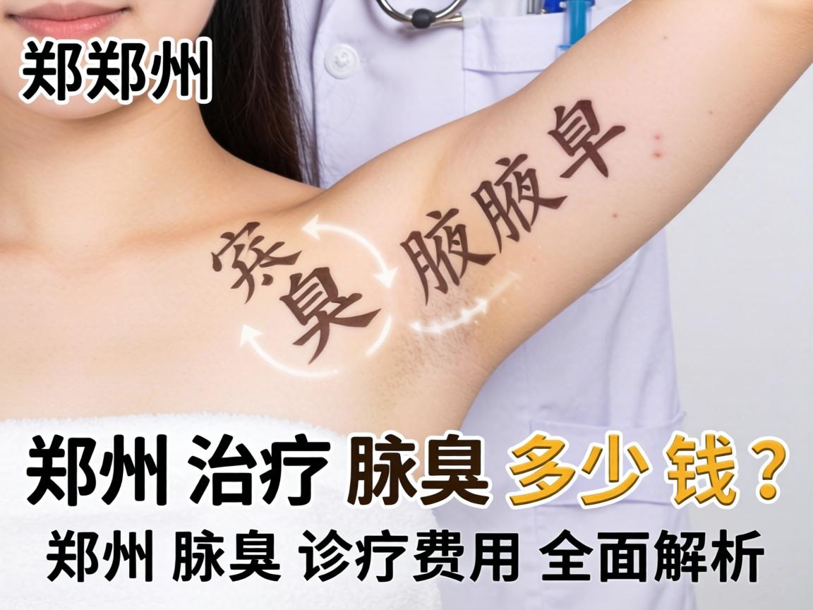 郑州治疗腋臭多少钱？郑州腋臭诊疗费用全面解析