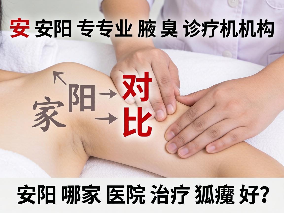 安阳专业腋臭诊疗机构对比，安阳哪家医院治疗狐臭好？