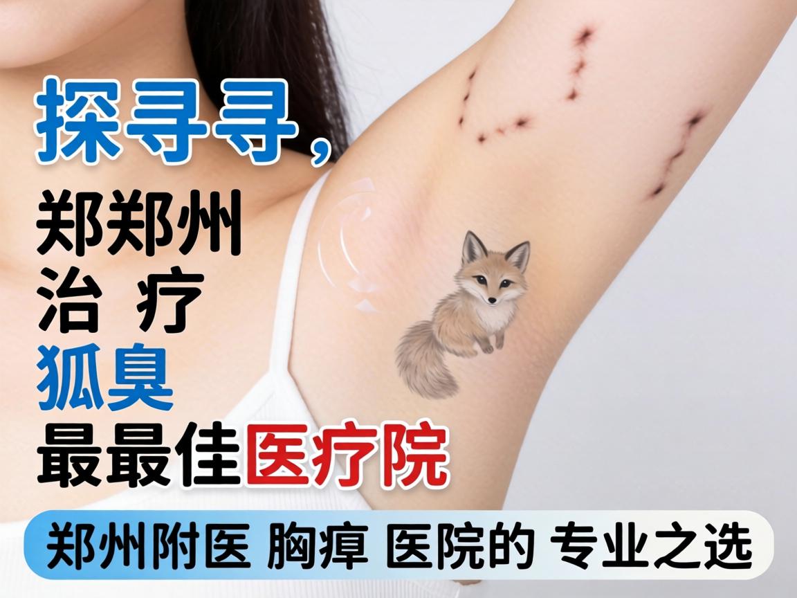 探寻郑州治疗狐臭最佳医院，郑州附医腋臭医院的专业之选