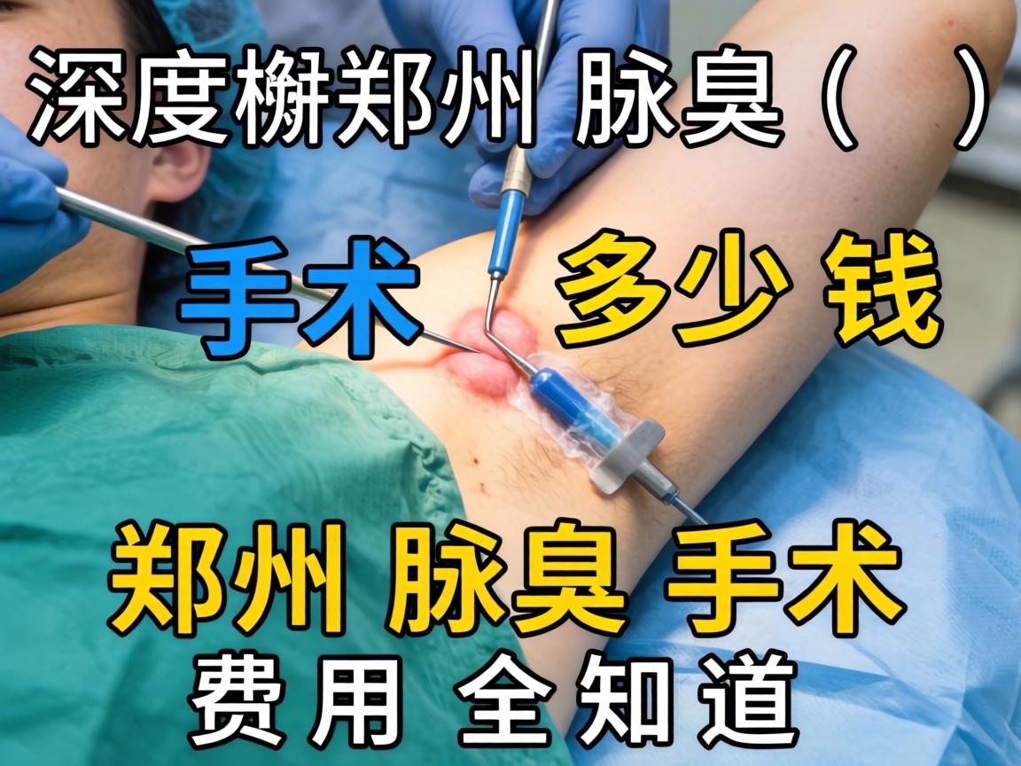 深度解析郑州腋臭手术多少钱，郑州腋臭手术费用全知道