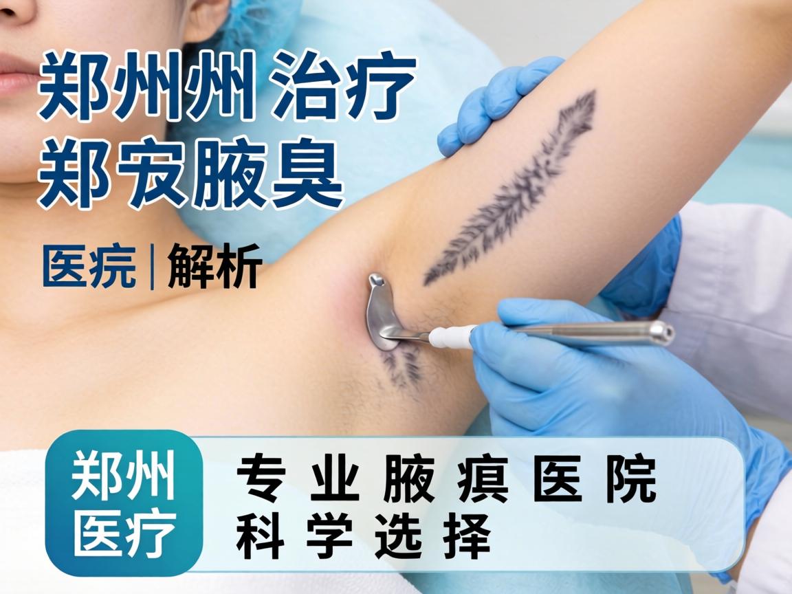 郑州治疗腋臭医院解析，郑州专业腋臭医院的科学选择