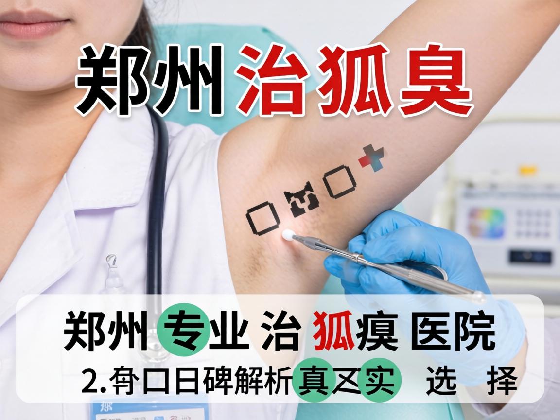 郑州治狐臭医院口碑解析，郑州专业治狐臭医院的真实选择