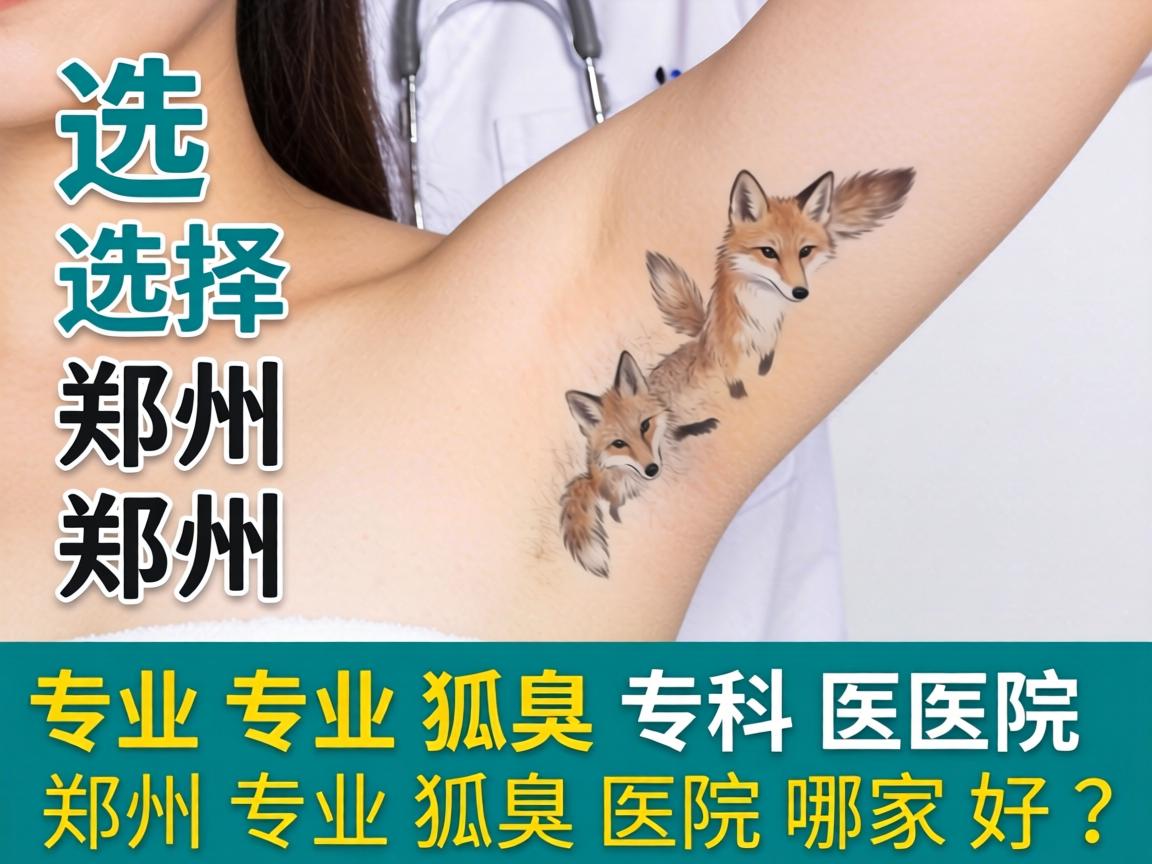 选择郑州专业狐臭专科医院，郑州专业狐臭医院哪家好？