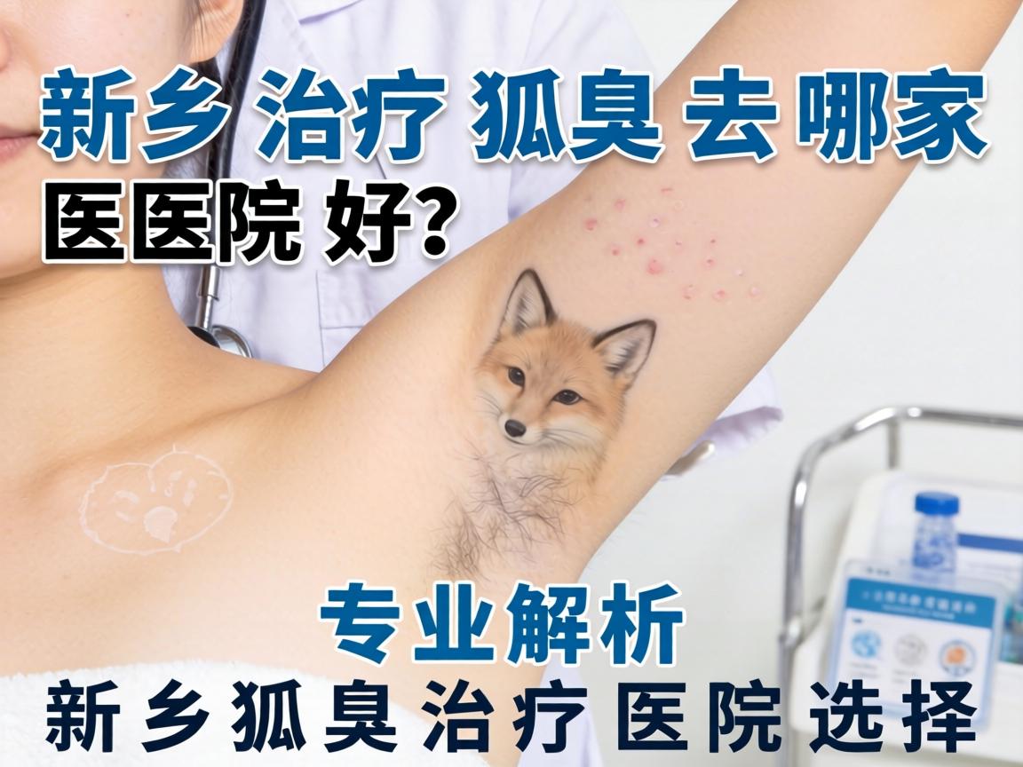 新乡治疗狐臭去哪家医院好？专业解析新乡狐臭治疗医院选择