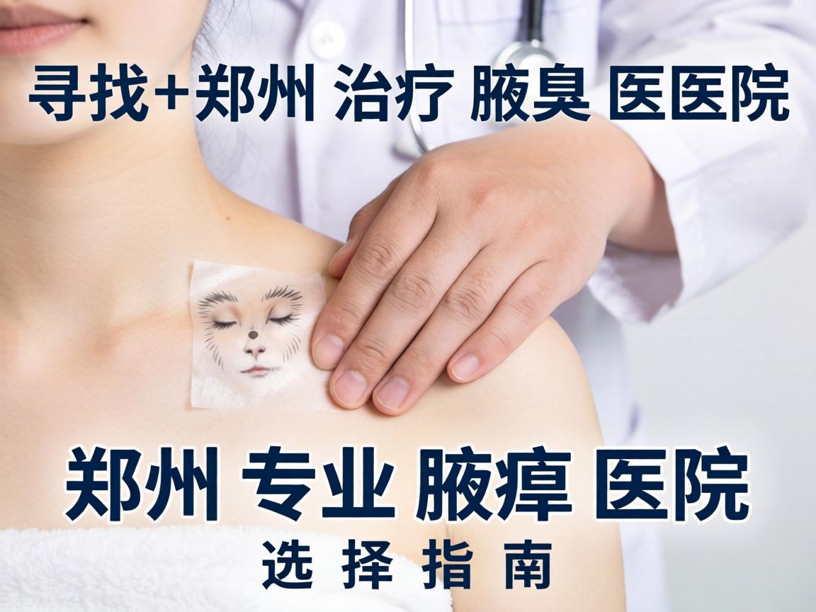 寻找郑州治疗腋臭医院，郑州专业腋臭医院选择指南