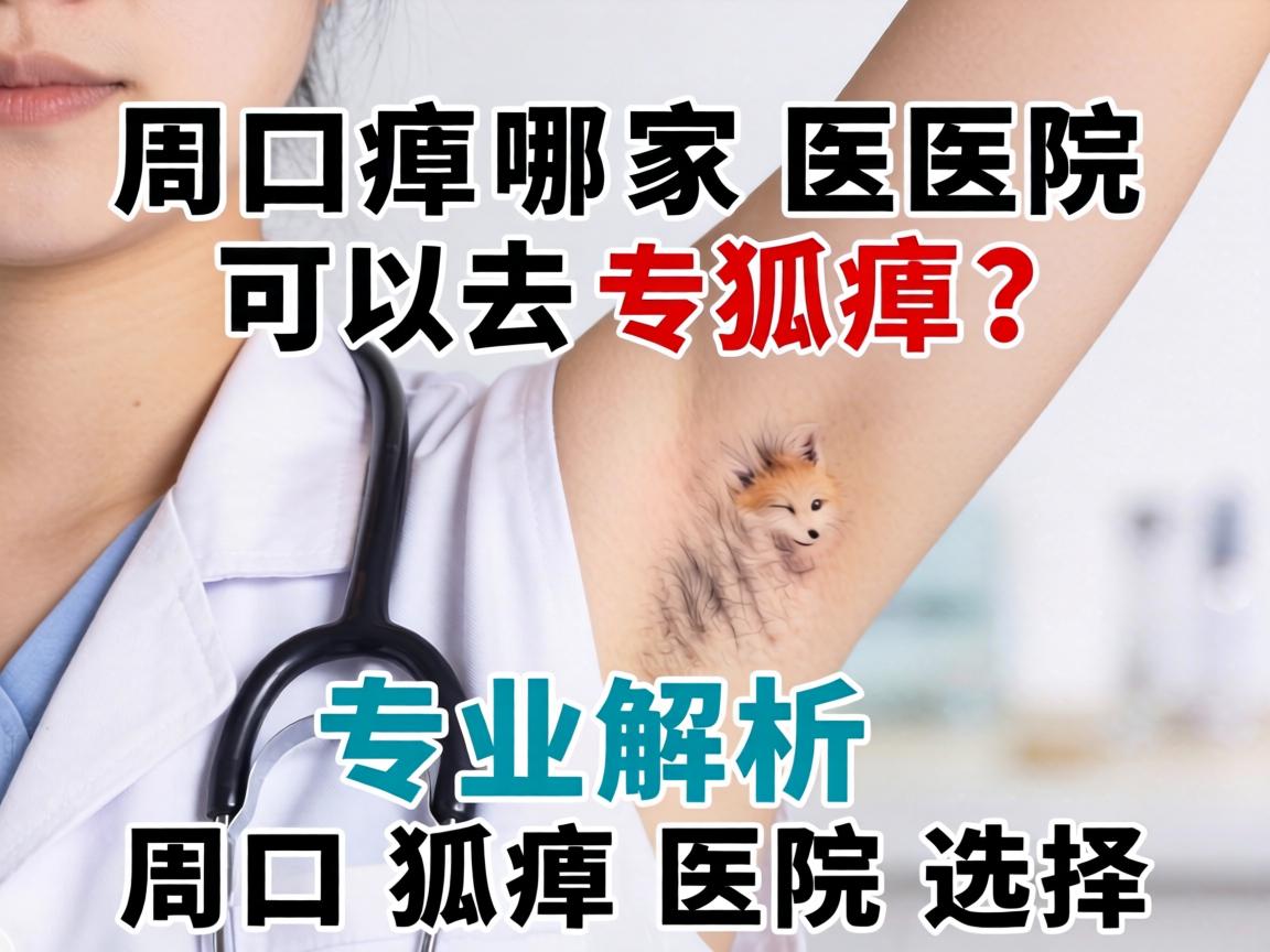 周口哪家医院可以去狐臭？专业解析周口狐臭医院选择