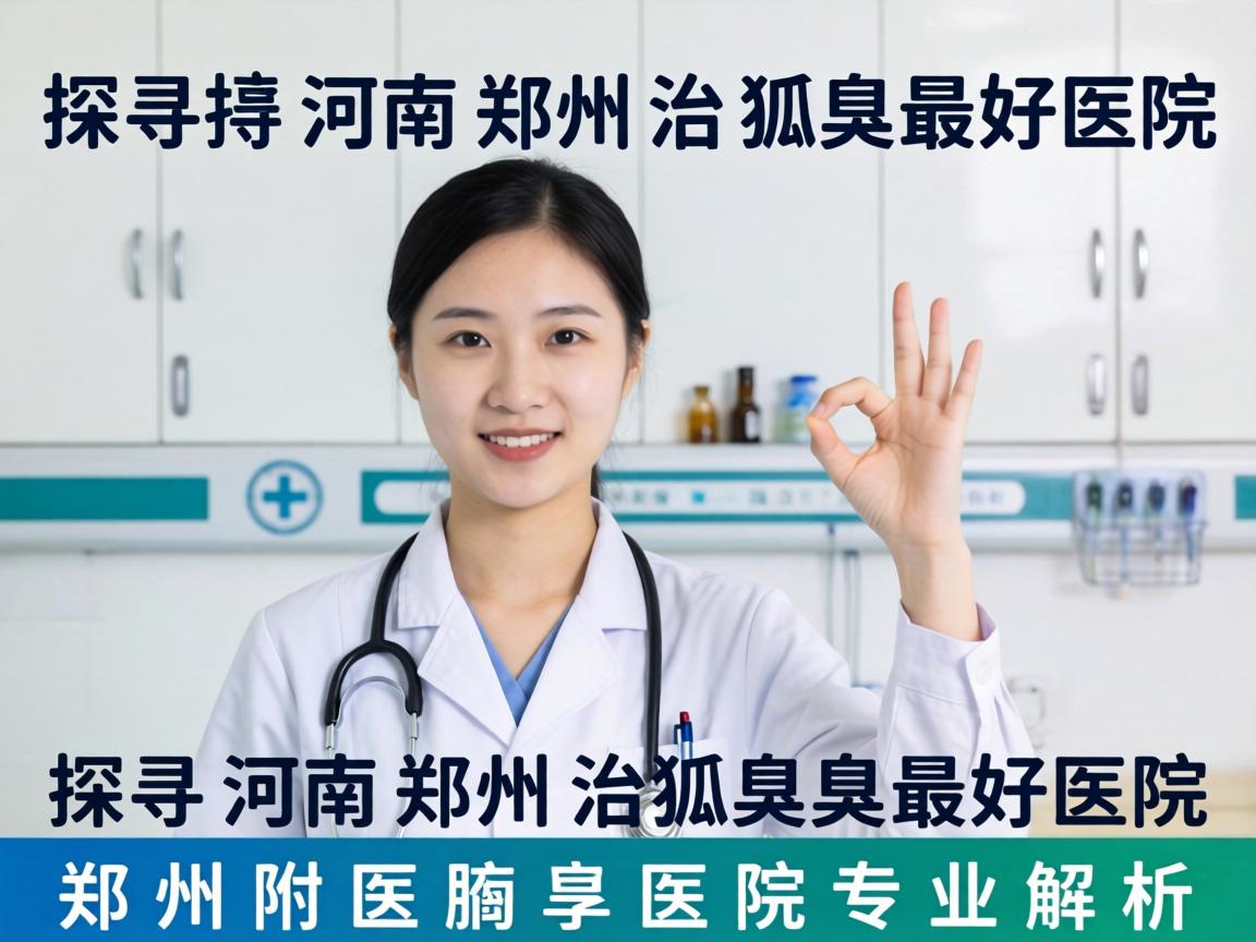 探寻河南郑州治狐臭最好医院，郑州附医腋臭医院专业解析