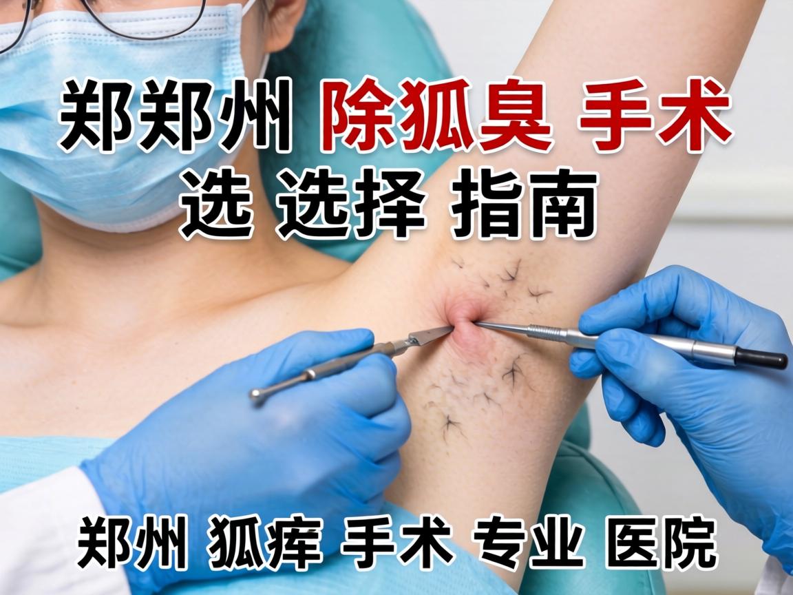 郑州除狐臭手术选择指南，解析郑州狐臭手术专业医院