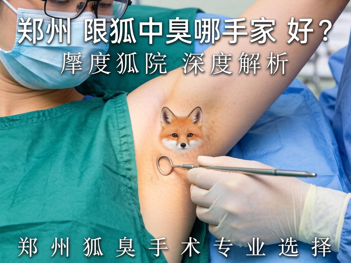 郑州狐臭手术医院哪家好？深度解析郑州狐臭手术专业选择