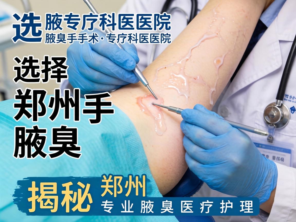 选择郑州腋臭手术专科医院，揭秘郑州专业腋臭医疗护理