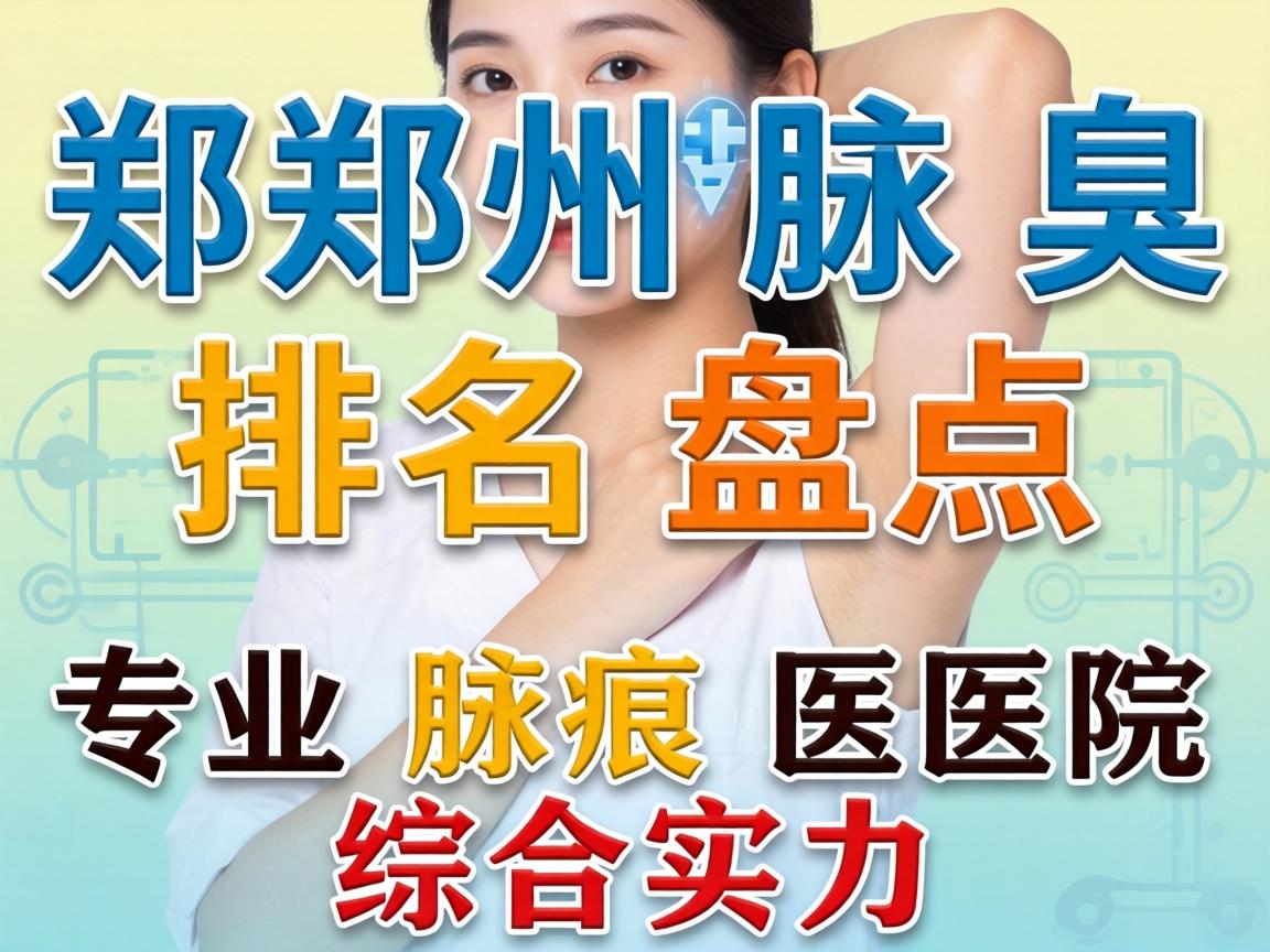 郑州腋臭医院排名盘点，解析郑州专业腋臭医院的综合实力