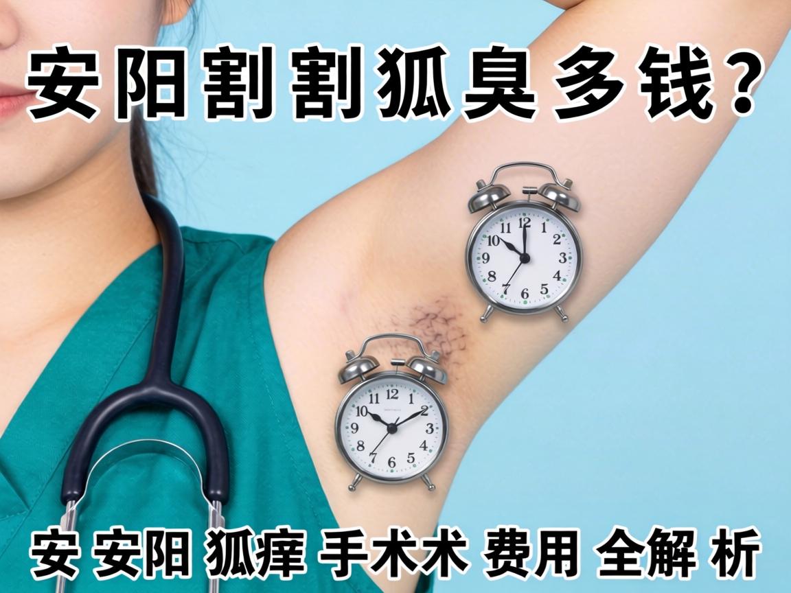 安阳割狐臭多钱？安阳狐臭手术费用全解析