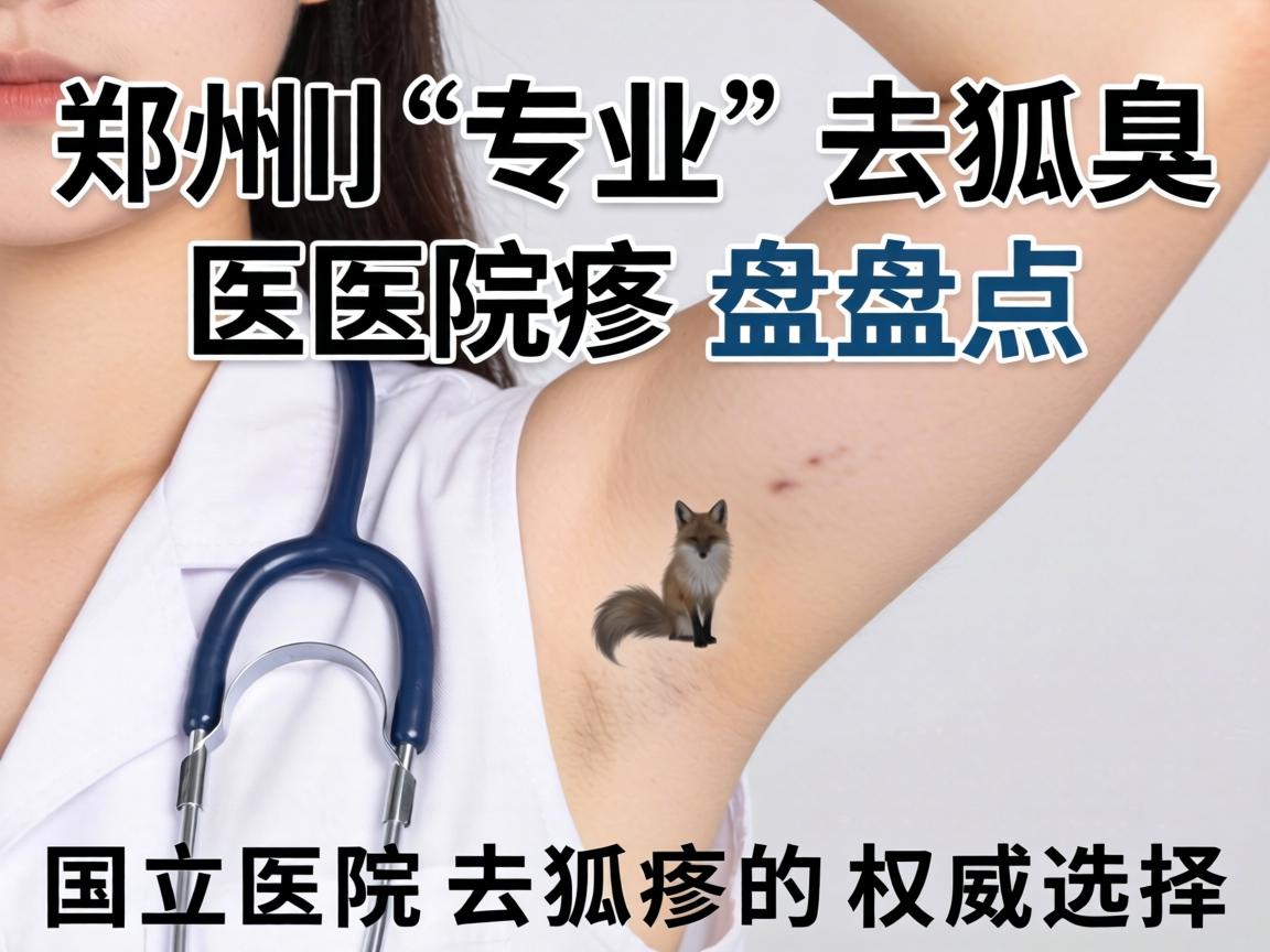 郑州专业去狐臭医院盘点，国立医院去狐臭的权威选择
