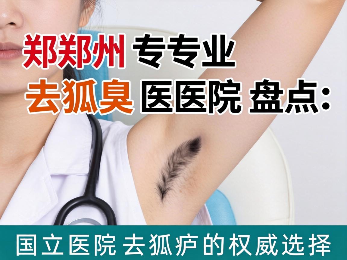 郑州专业去狐臭医院盘点，国立医院去狐臭的权威选择