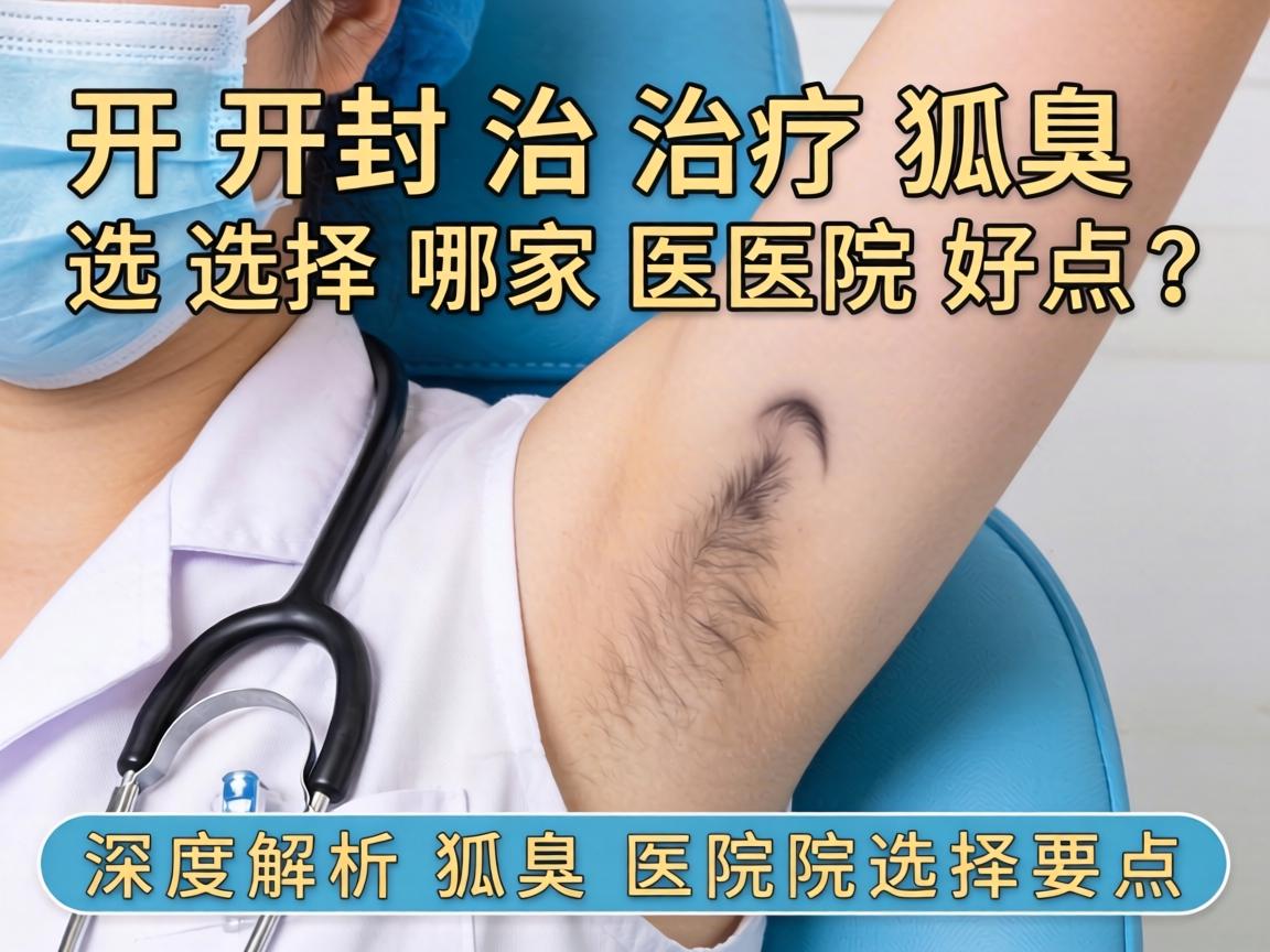 开封治疗狐臭选择哪家医院好点?深度解析狐臭医院选择要点 开封治疗狐臭选择哪家医院好点?深度解析狐臭医院选择要点