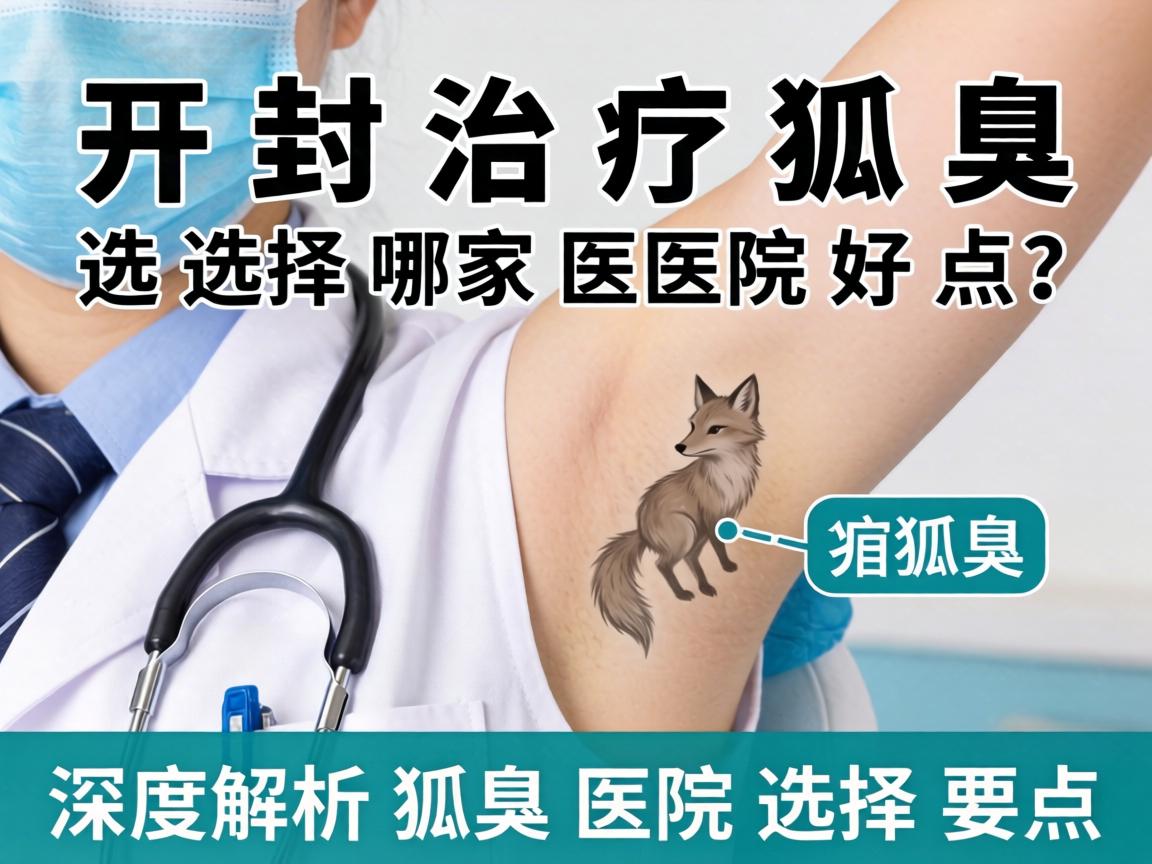 开封治疗狐臭选择哪家医院好点?深度解析狐臭医院选择要点 开封治疗狐臭选择哪家医院好点?深度解析狐臭医院选择要点