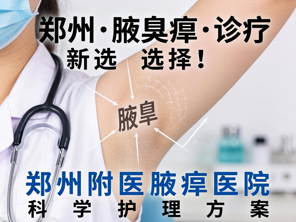 郑州腋臭诊疗新选择,郑州附医腋臭医院的科学护理方案 郑州腋臭诊疗新选择,郑州附医腋臭医院的科学护理方案