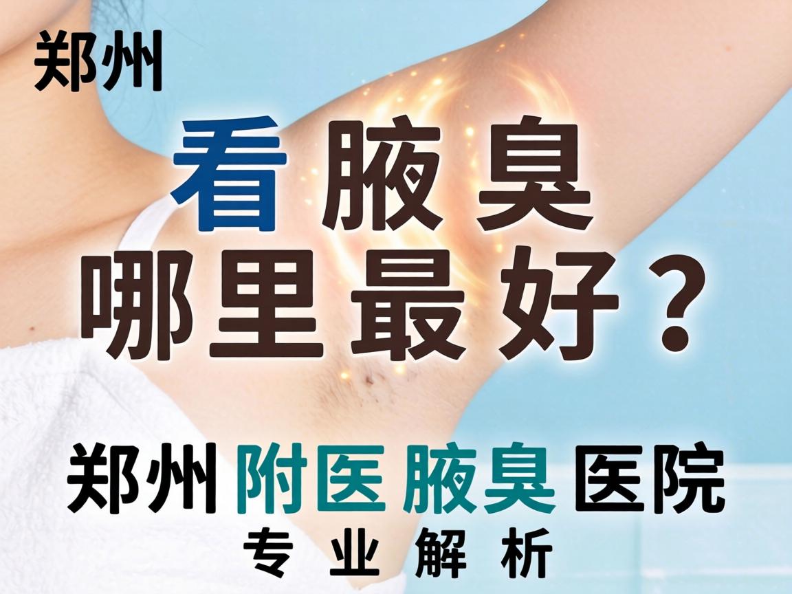郑州看腋臭哪里最好?郑州附医腋臭医院专业解析 郑州看腋臭哪里最好?郑州附医腋臭医院专业解析