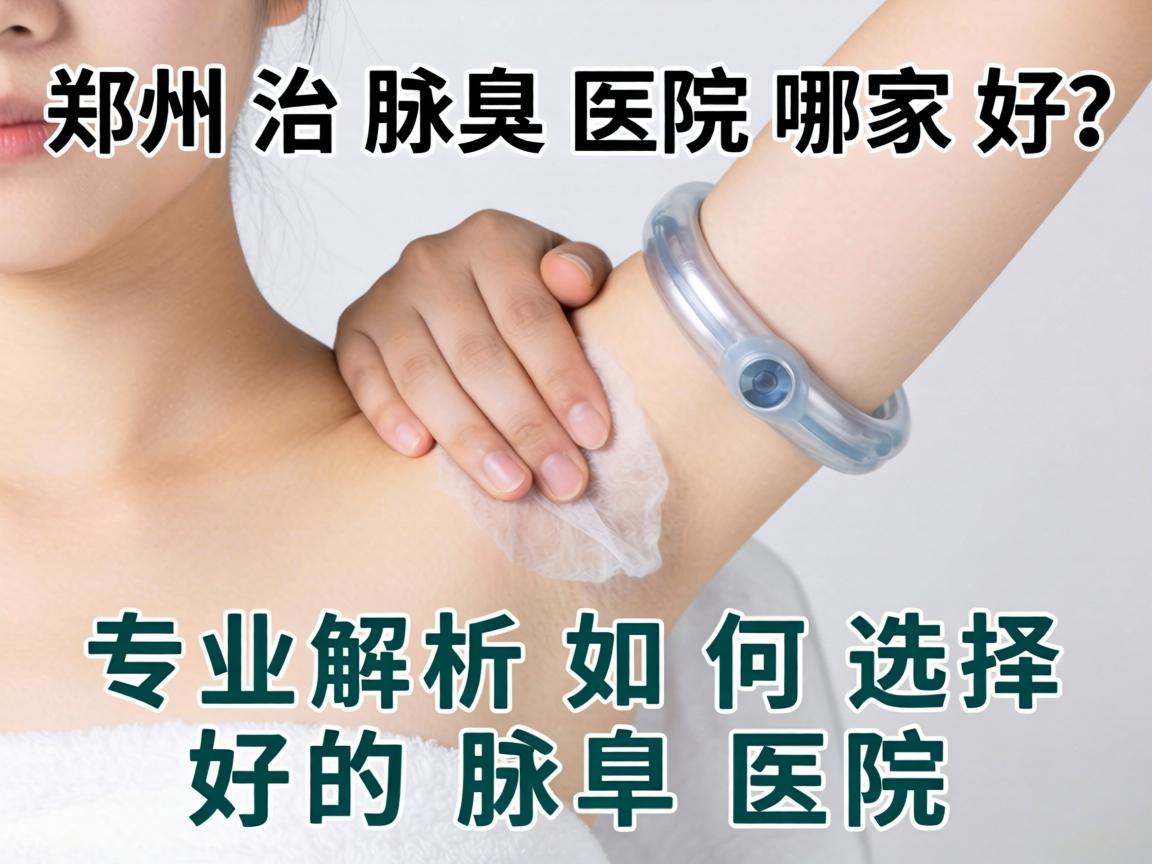 郑州治腋臭医院哪家好？专业解析如何选择好的腋臭医院