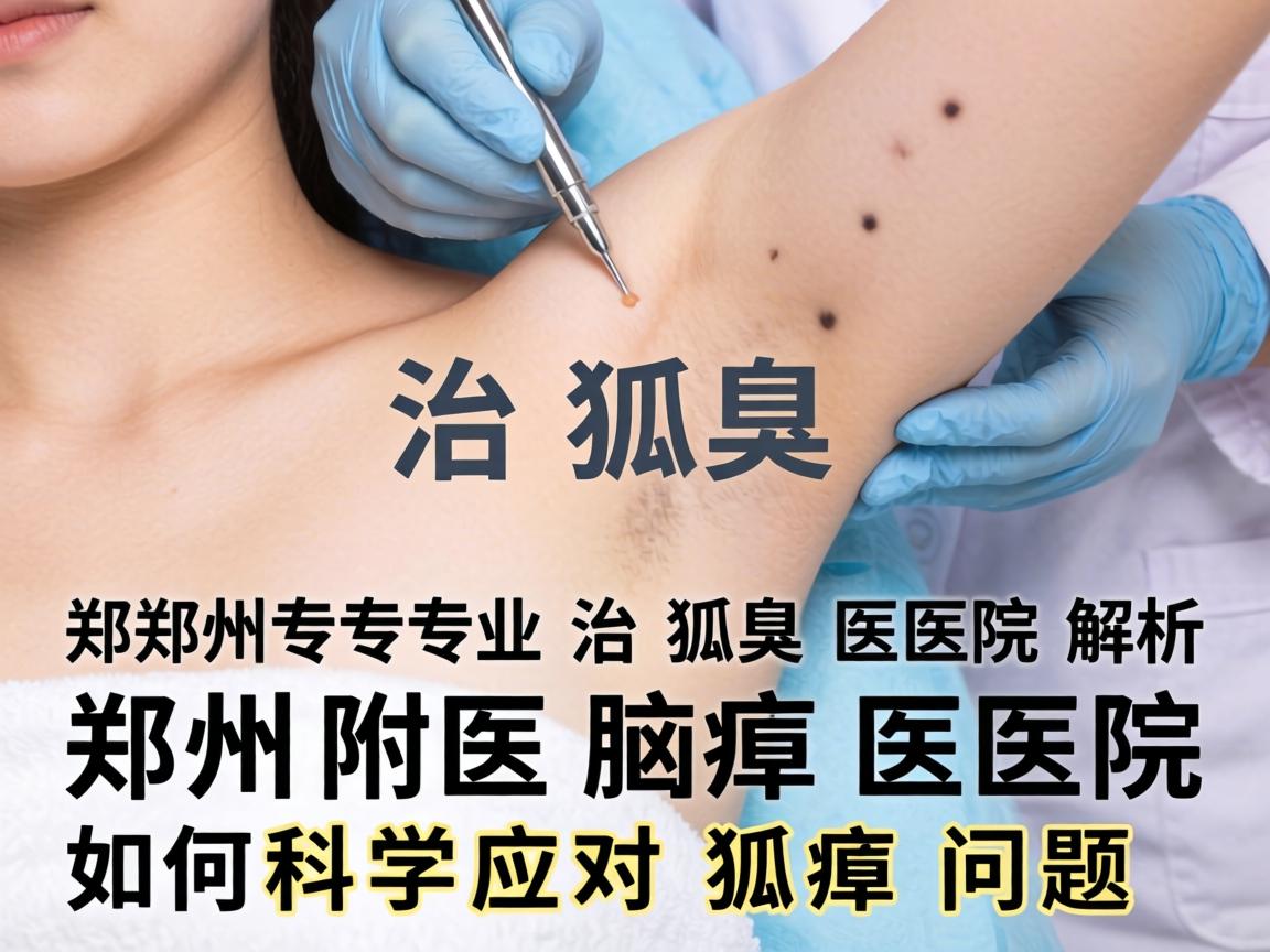 郑州专业治狐臭医院解析，郑州附医腋臭医院如何科学应对狐臭问题