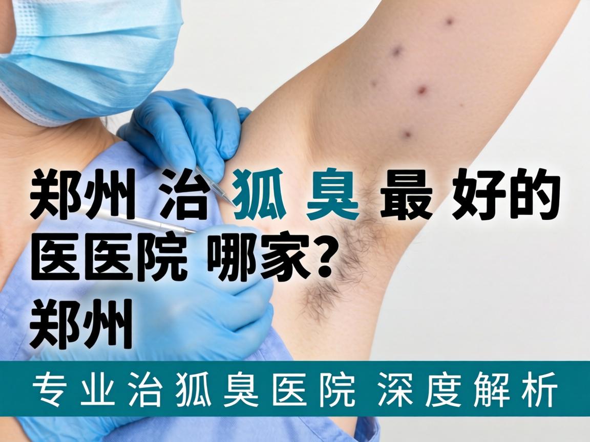 郑州治狐臭最好的医院哪家？郑州专业治狐臭医院深度解析