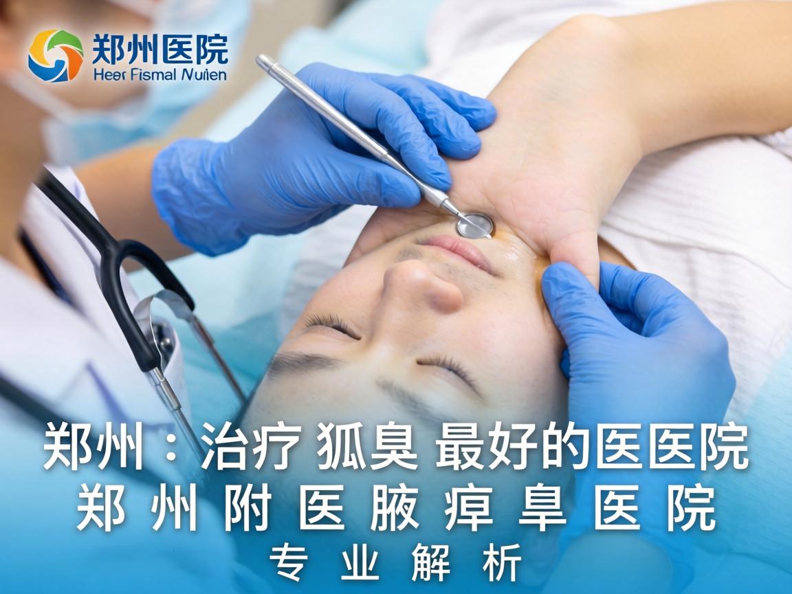 郑州治疗狐臭最好的医院，郑州附医腋臭医院专业解析