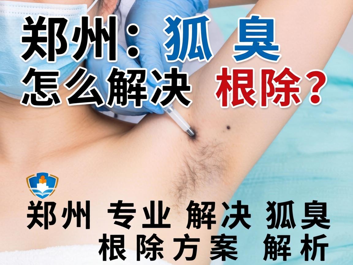 郑州狐臭怎么解决根除？郑州专业解决狐臭根除方案解析