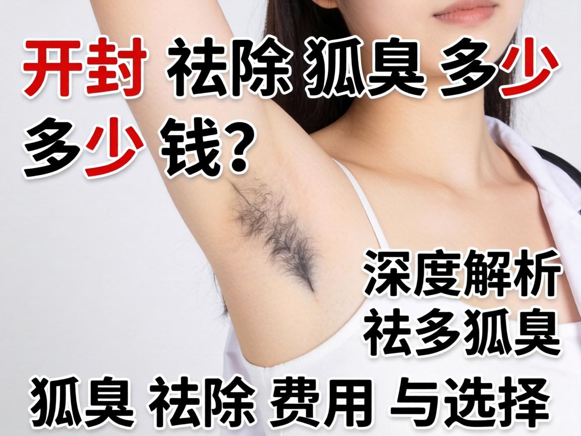 开封祛除狐臭多少钱？深度解析狐臭祛除费用与选择