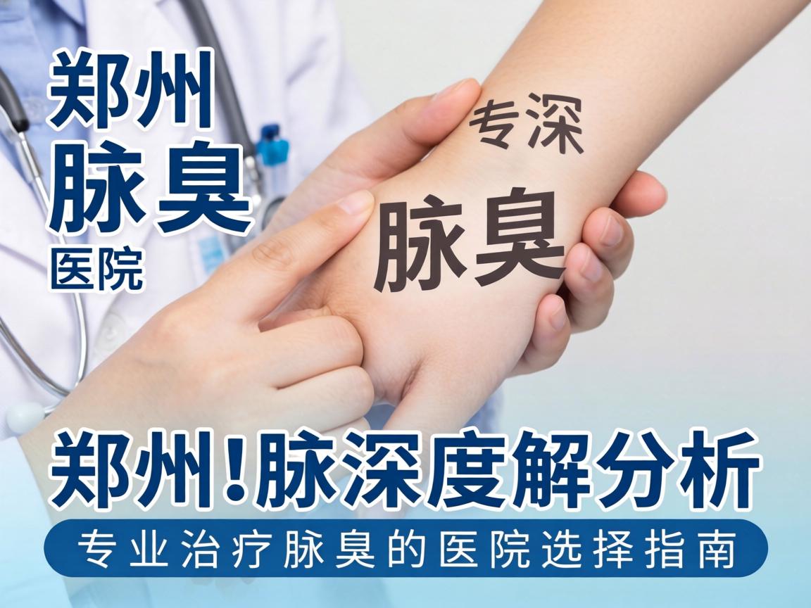 郑州腋臭医院深度解析，郑州专业治疗腋臭的医院选择指南