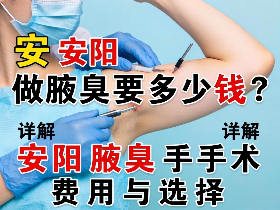 安阳做腋臭要多少钱?详解安阳腋臭手术费用与选择 安阳做腋臭要多少钱?详解安阳腋臭手术费用与选择