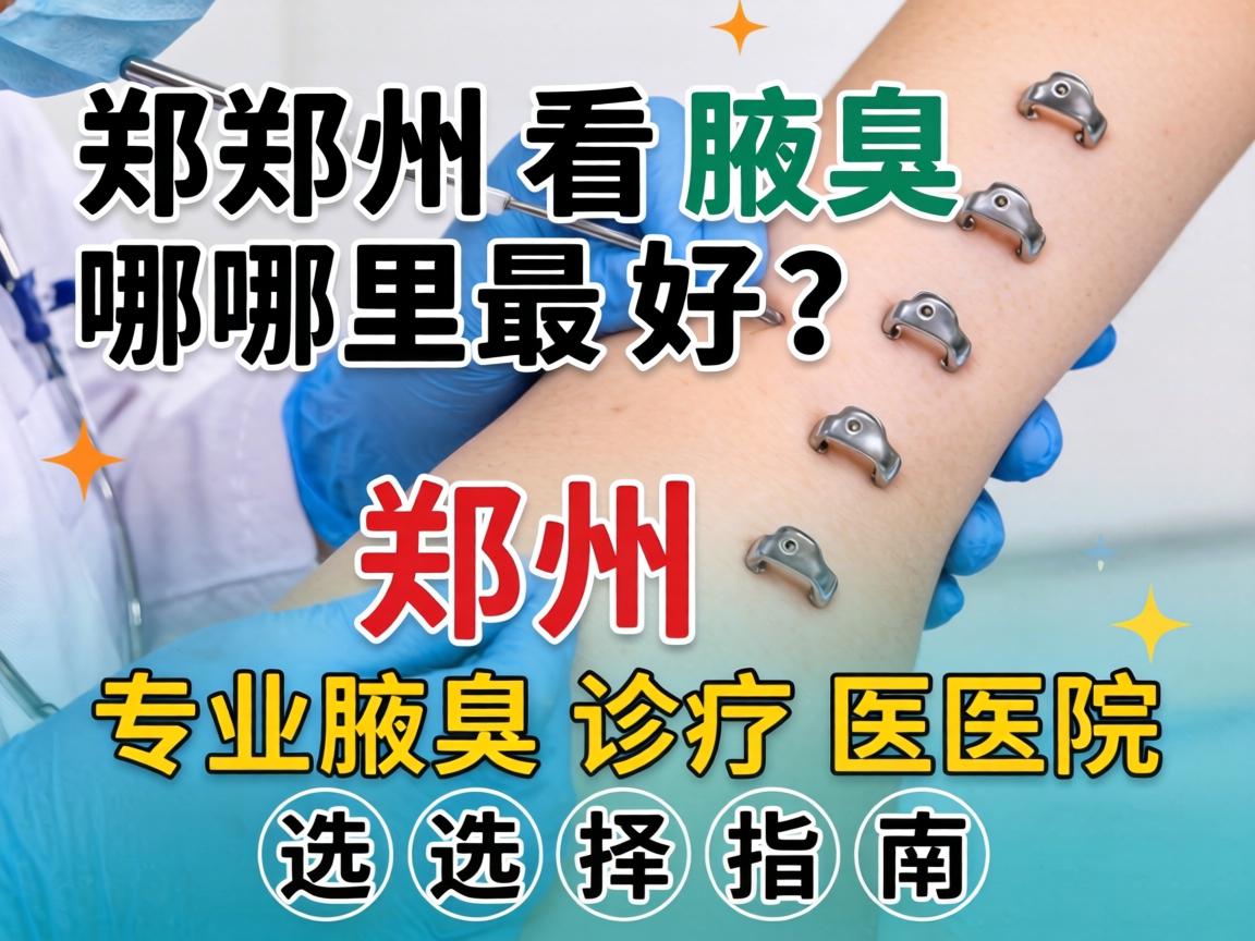 郑州看腋臭哪里最好?郑州专业腋臭诊疗医院选择指南 郑州看腋臭哪里最好?郑州专业腋臭诊疗医院选择指南