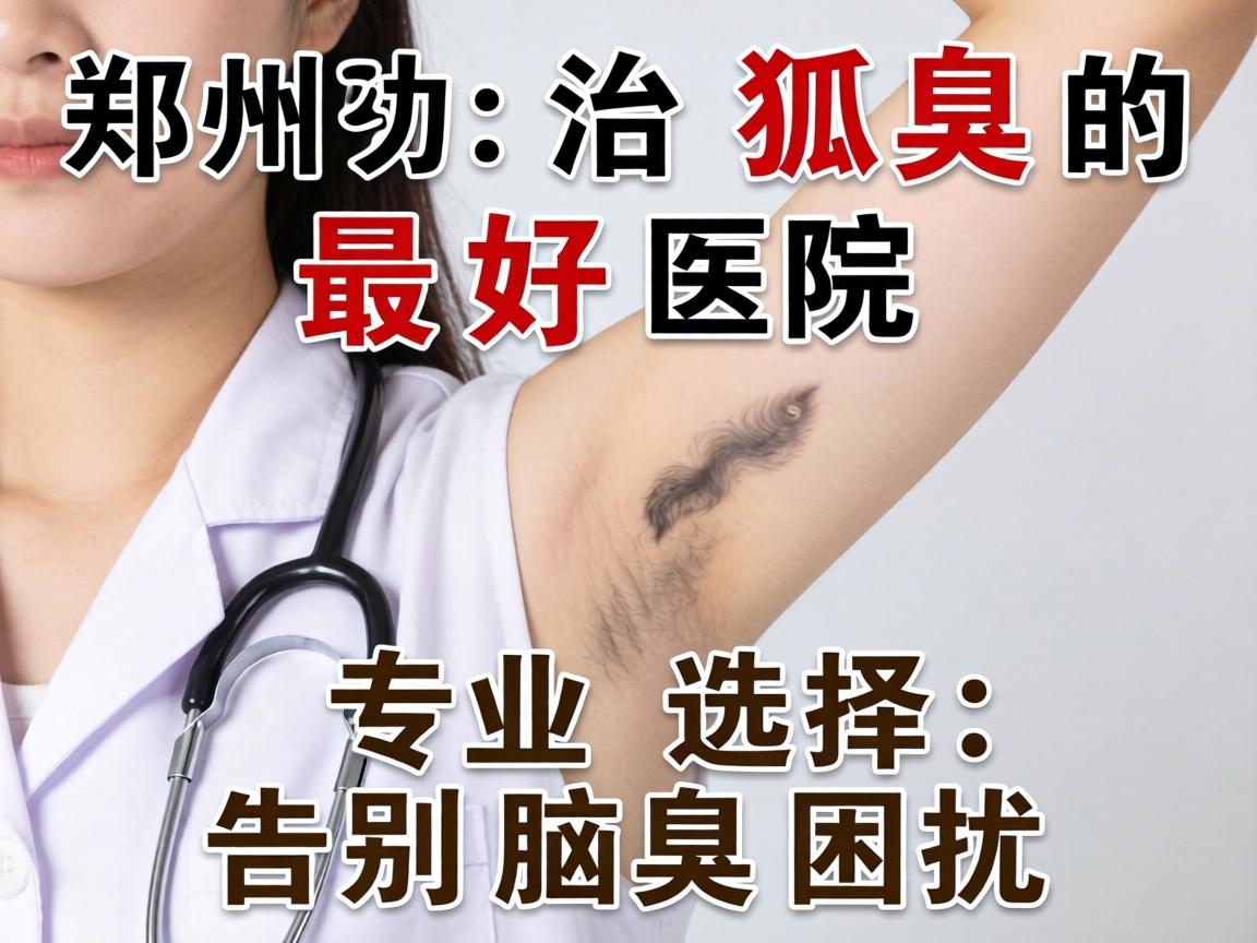 郑州治狐臭的最好医院，专业选择，告别腋臭困扰