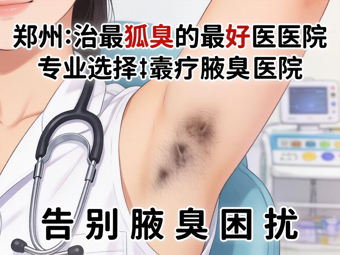 郑州治狐臭的最好医院，专业选择，告别腋臭困扰