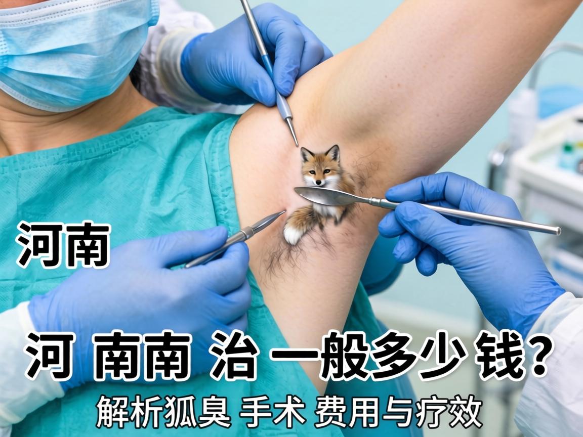 河南治狐臭手术一般多少钱?解析狐臭手术费用与疗效 河南治狐臭手术一般多少钱?解析狐臭手术费用与疗效