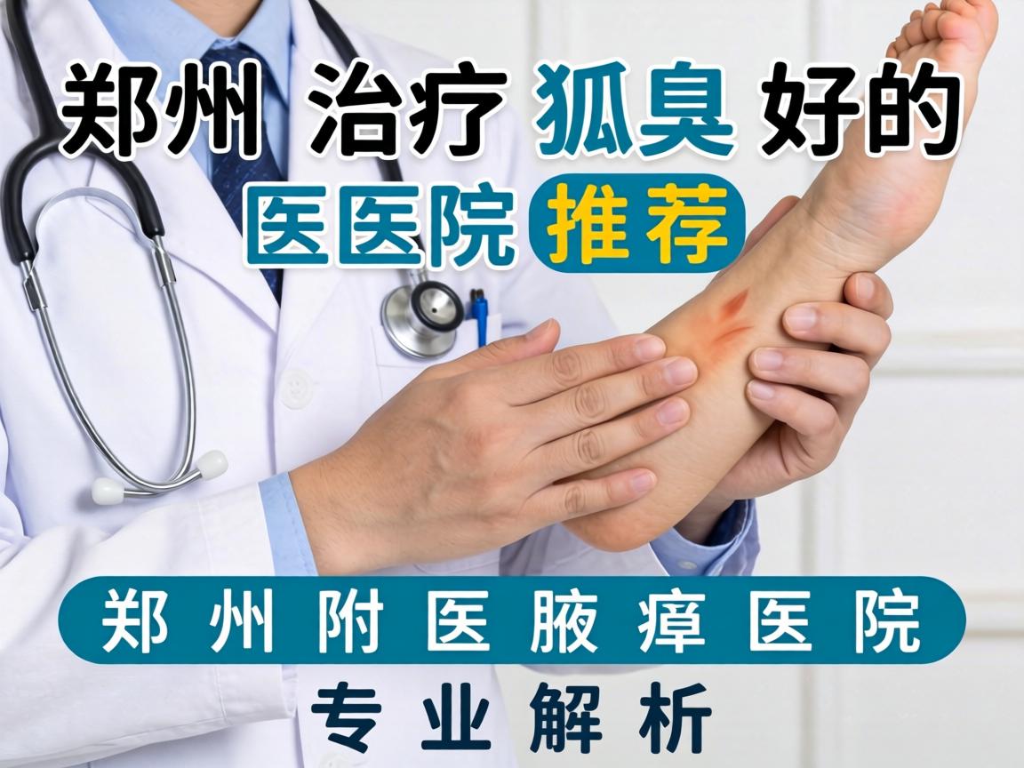 郑州治疗狐臭好的医院推荐，郑州附医腋臭医院专业解析