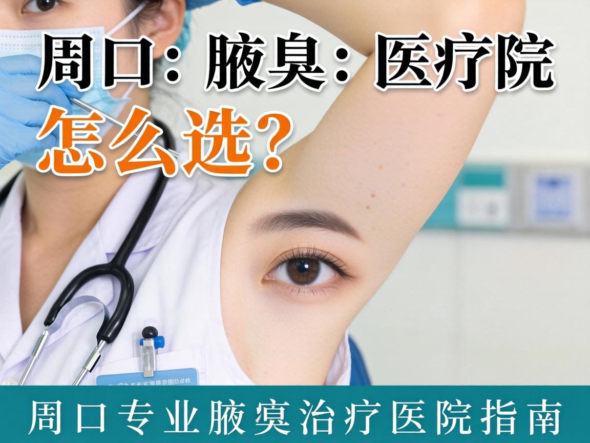 周口腋臭医院怎么选？周口专业腋臭治疗医院指南