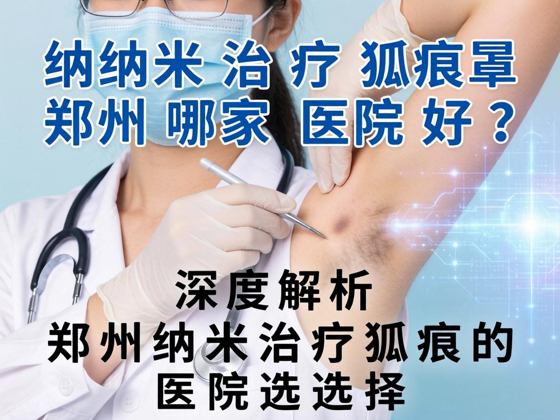 纳米治疗狐臭郑州哪家医院好？深度解析郑州纳米治疗狐臭的医院选择