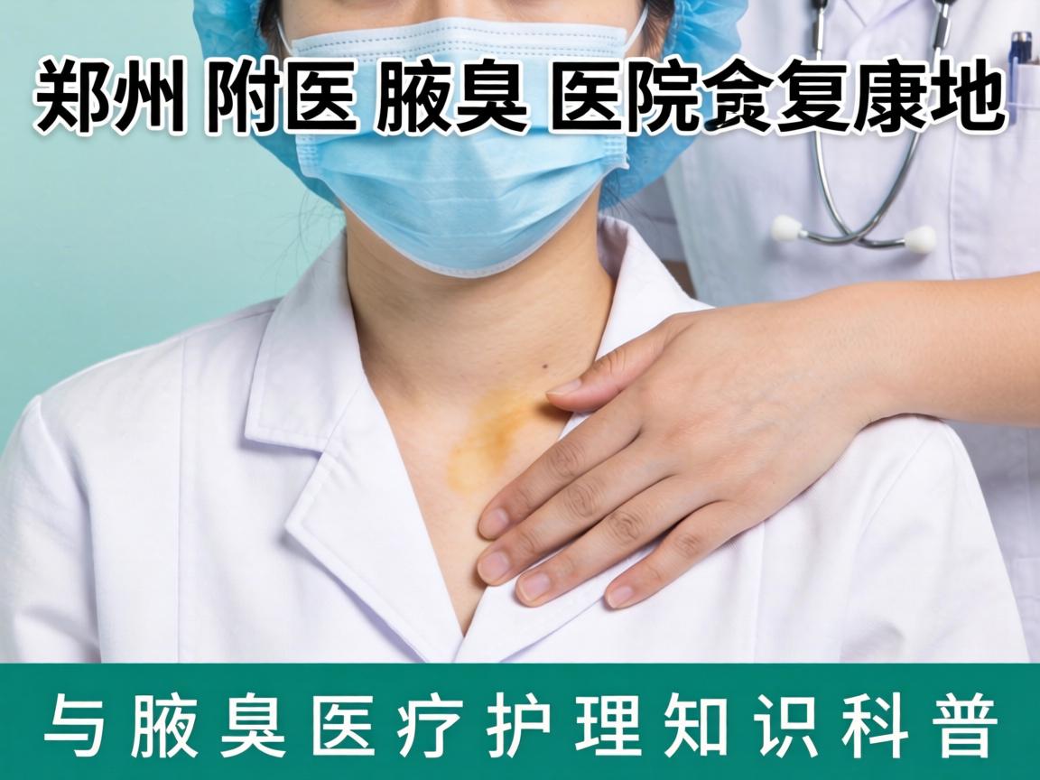 郑州附医腋臭医院复康地址解析与腋臭医疗护理知识科普