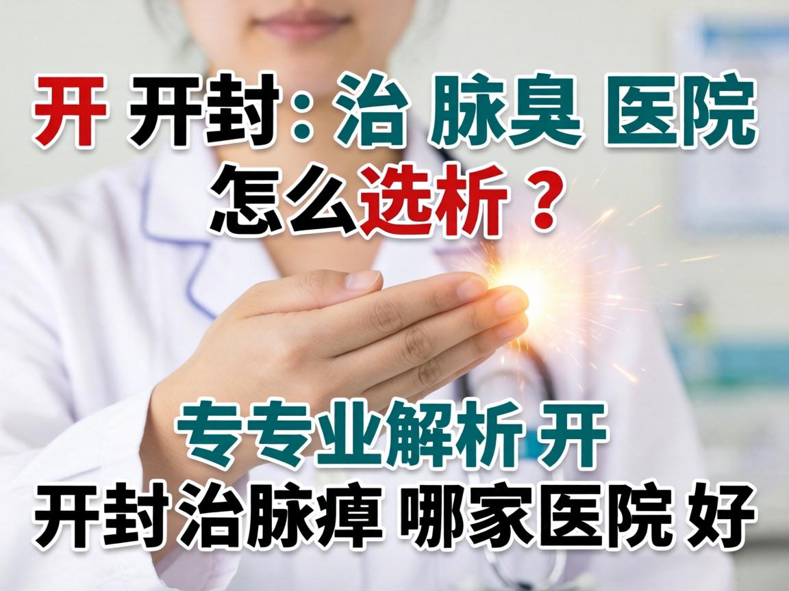 开封治腋臭医院怎么选？专业解析开封治腋臭哪家医院好