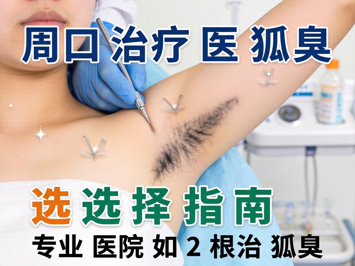 周口治疗狐臭医院选择指南，专业医院如何根治狐臭