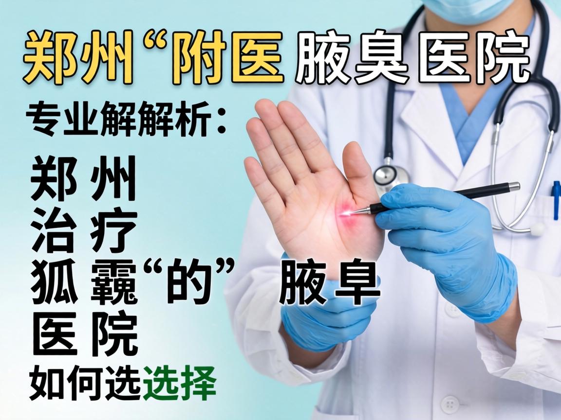 郑州附医腋臭医院专业解析,郑州治疗狐臭的医院如何选择 郑州附医腋臭医院专业解析,郑州治疗狐臭的医院如何选择