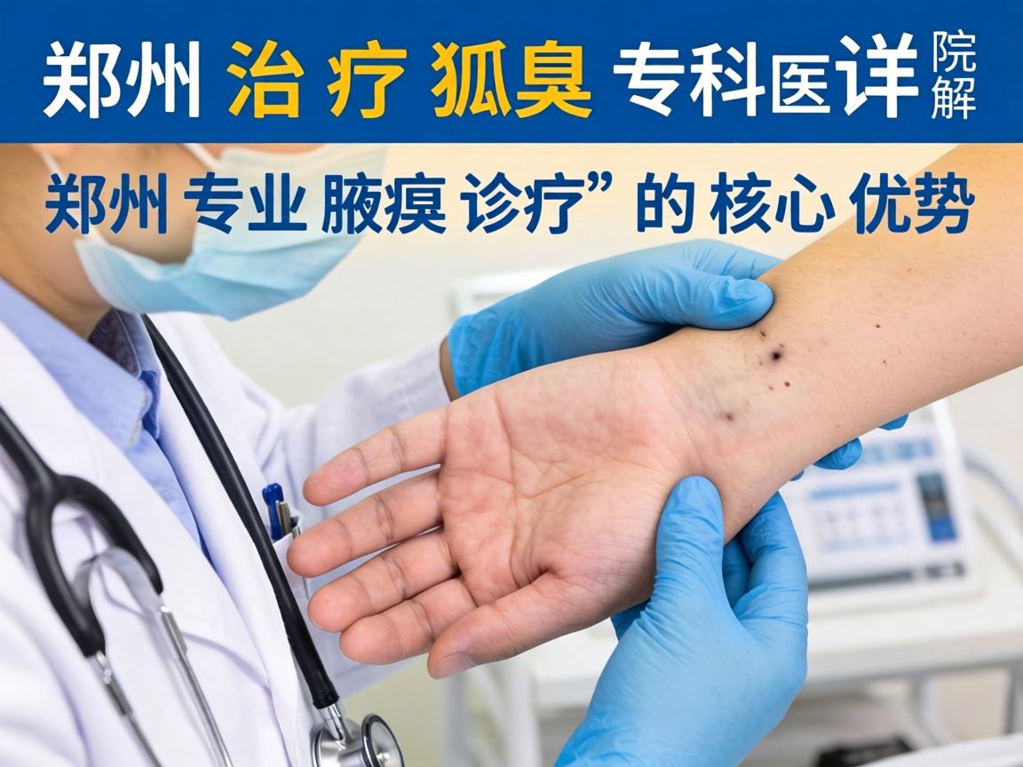 郑州治疗狐臭专科医院详解,郑州专业腋臭诊疗的核心优势 郑州治疗狐臭专科医院详解,郑州专业腋臭诊疗的核心优势