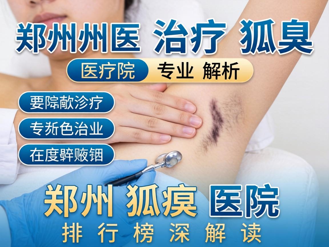 郑州治疗狐臭医院专业解析，郑州狐臭医院排行榜深度解读